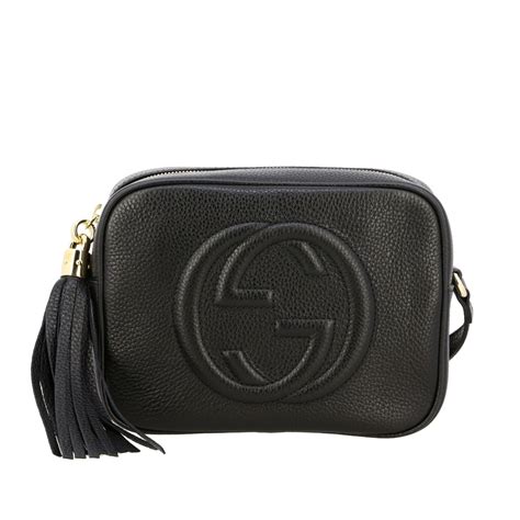 gucci schwarze umhängetasche|gucci handtasche damen.